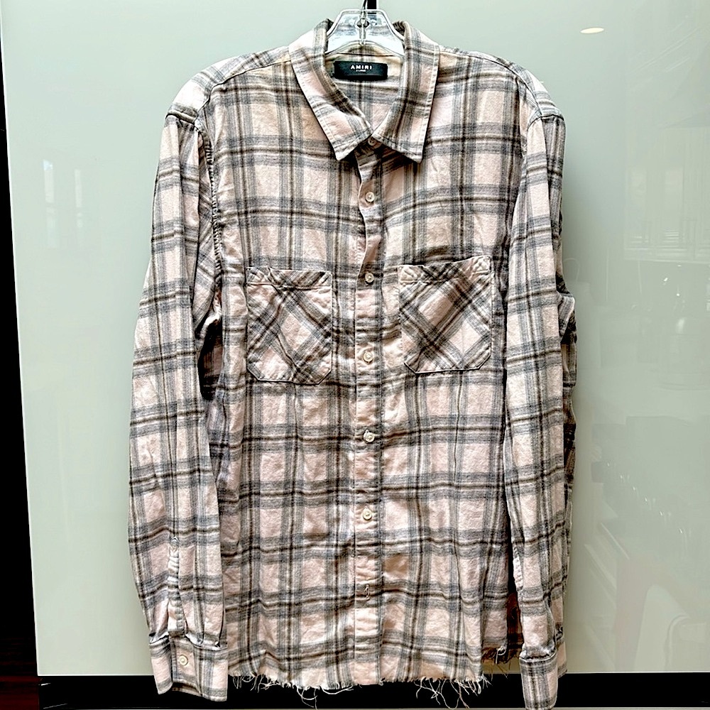 AMIRI PLAID SHIRT